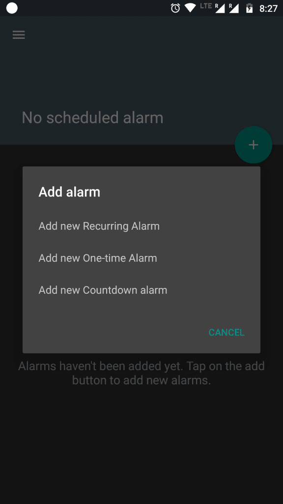AMdroid Android alarm clock