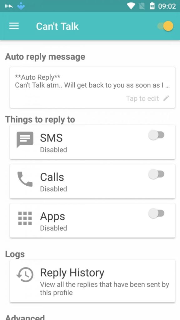 Auto-reply WhatsApp Messages