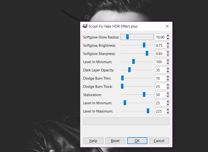 Fake High Dynamic Range - GIMP plugins