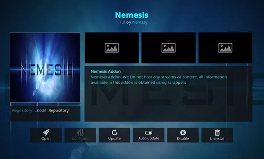 Nemesis - Kodi add-ons