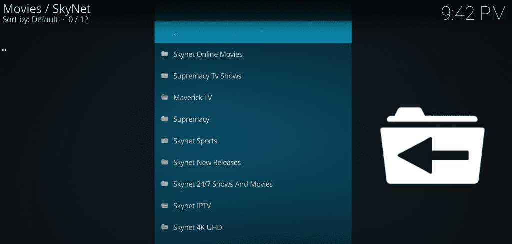 SkyNet - Kodi addons