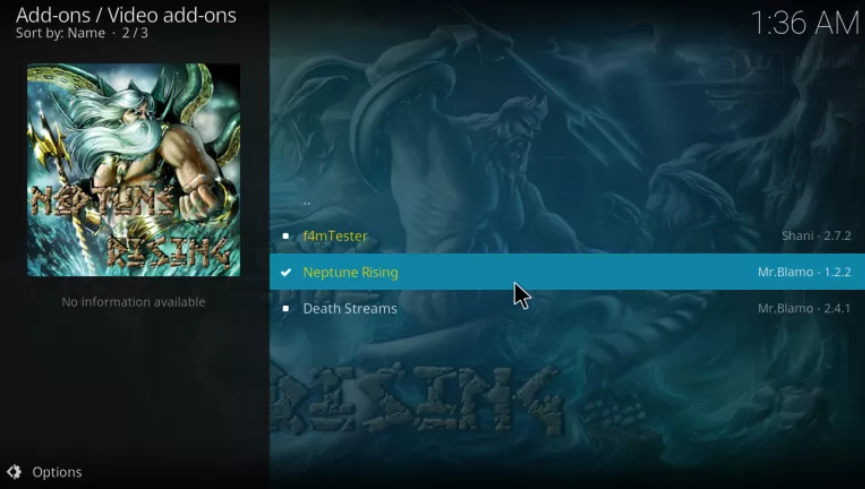 Neptune Rising - Kodi add-ons