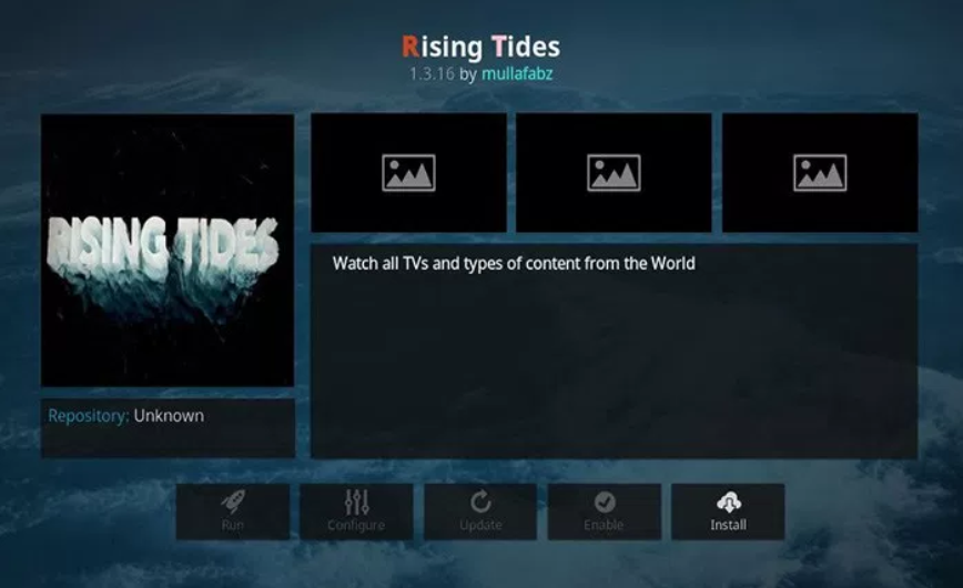 Rising Tides - Kodi add-ons