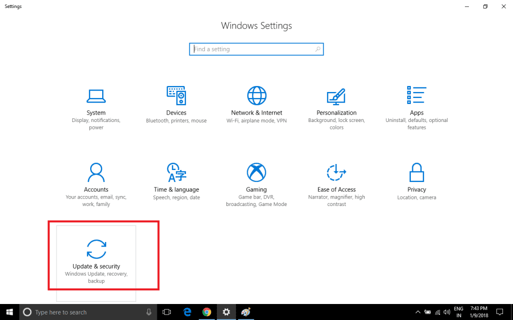 enable Windows laptop tracking