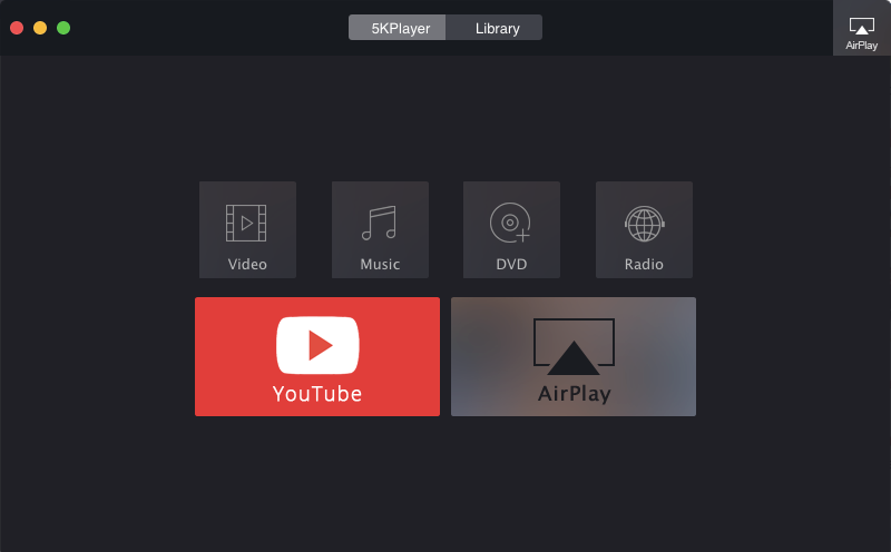 5KPlayer - Mac media players