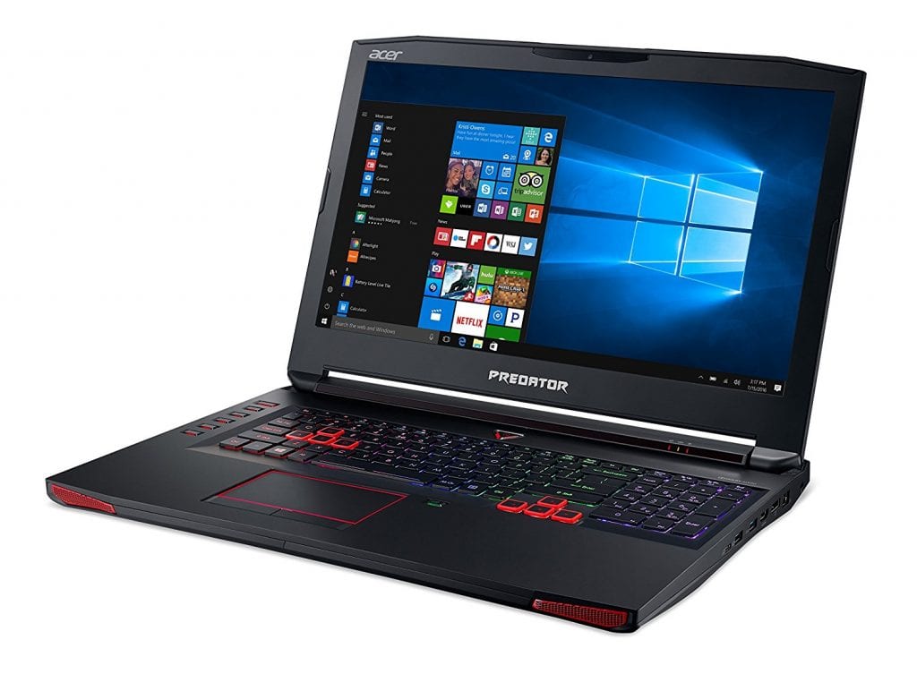 Acer Predator 17 - gaming laptops