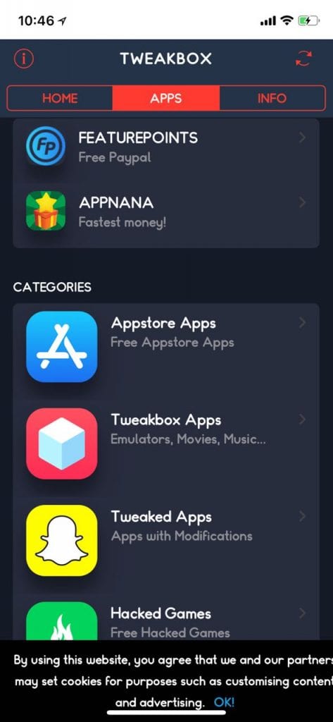 TweakBox Tweaked Apps