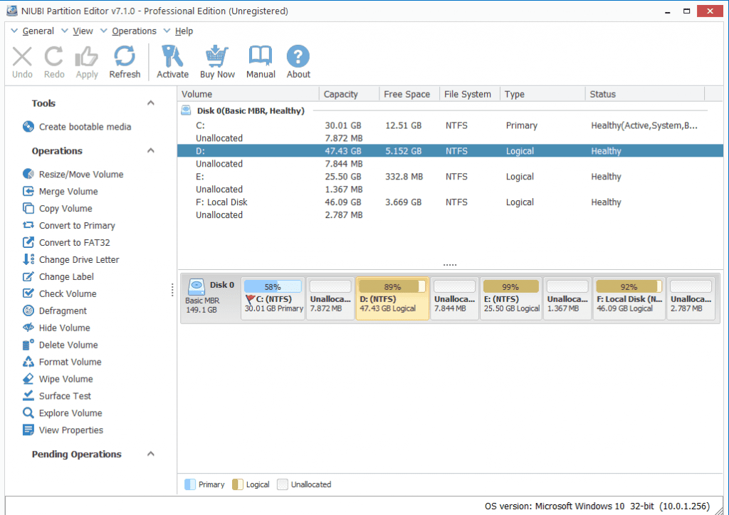 NIUBI Partition Editor