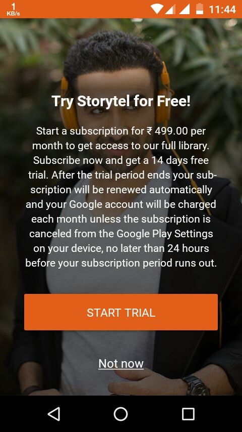 StoryTel Free Trial