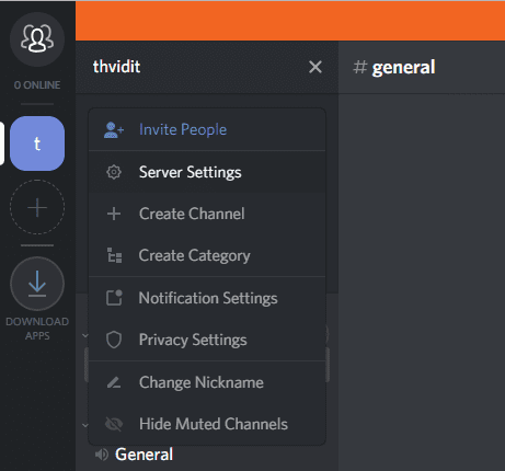 Discord server