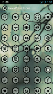 Hexa Pulse- android icon packs