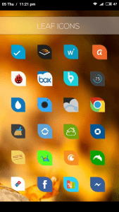 Leaf Icons- android icon packs