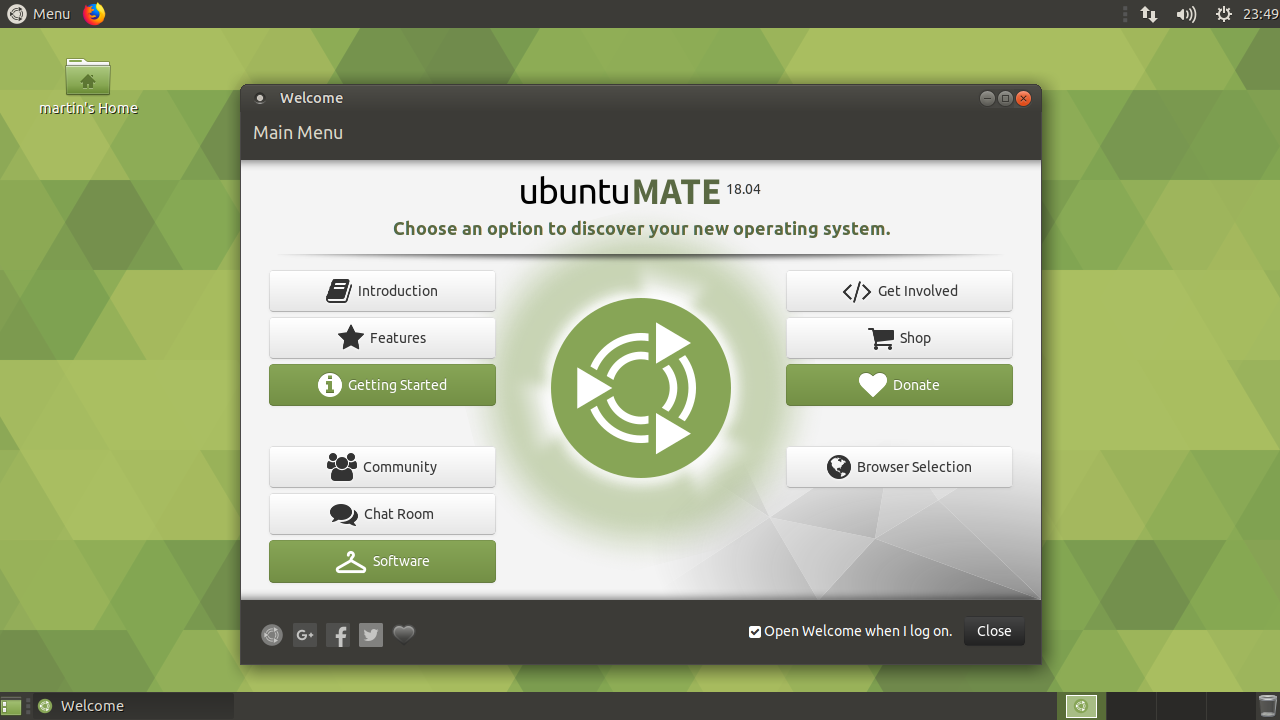 Ubuntu MATE – Best one for the old hardware