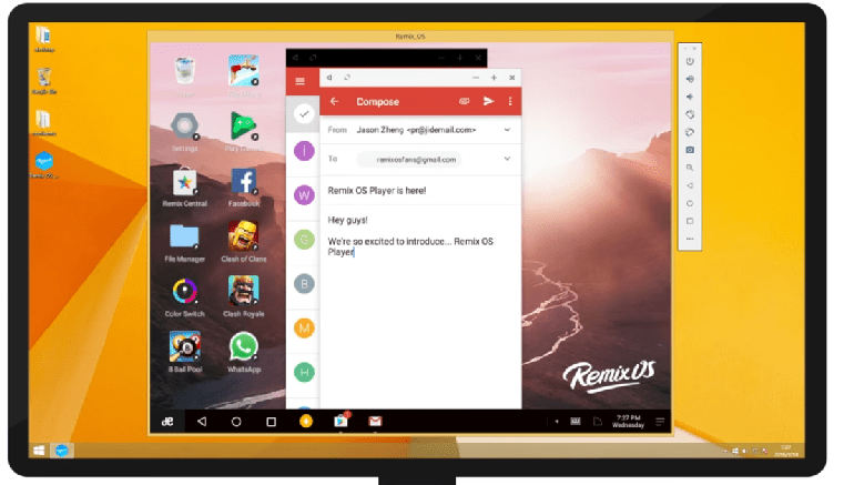 Remix OS player for Android application