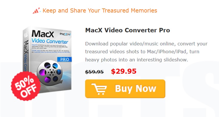 MacX Video Converter Pro Offer