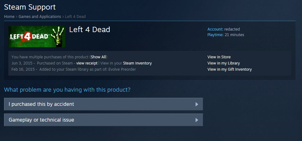 Games and Applications > Left 4 Dead