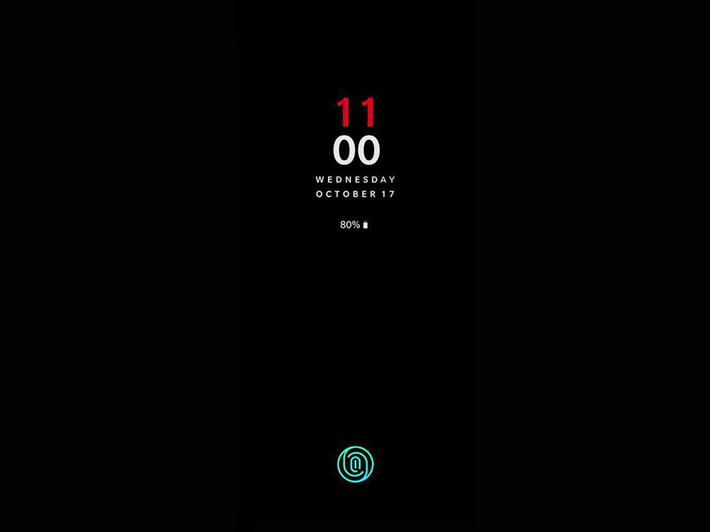 OnePlus 6T Screenshot sent to CNET by T-Mobile