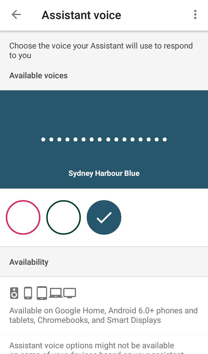Sydney Harbour Blue