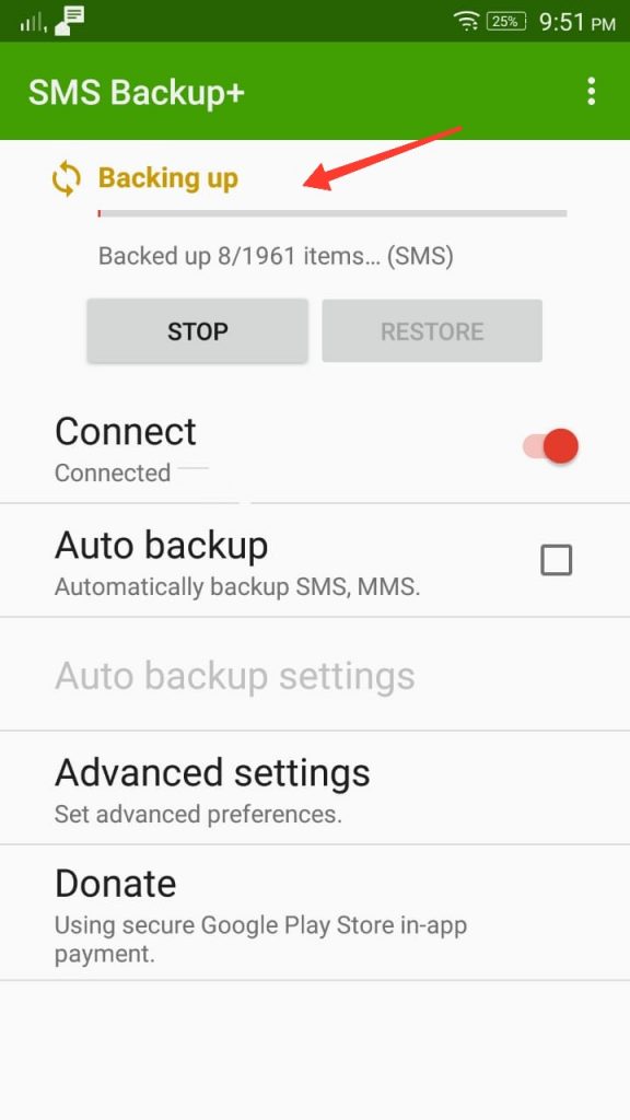 sms backup plus2