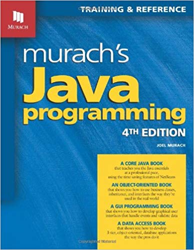 best programming book: murach's java programming