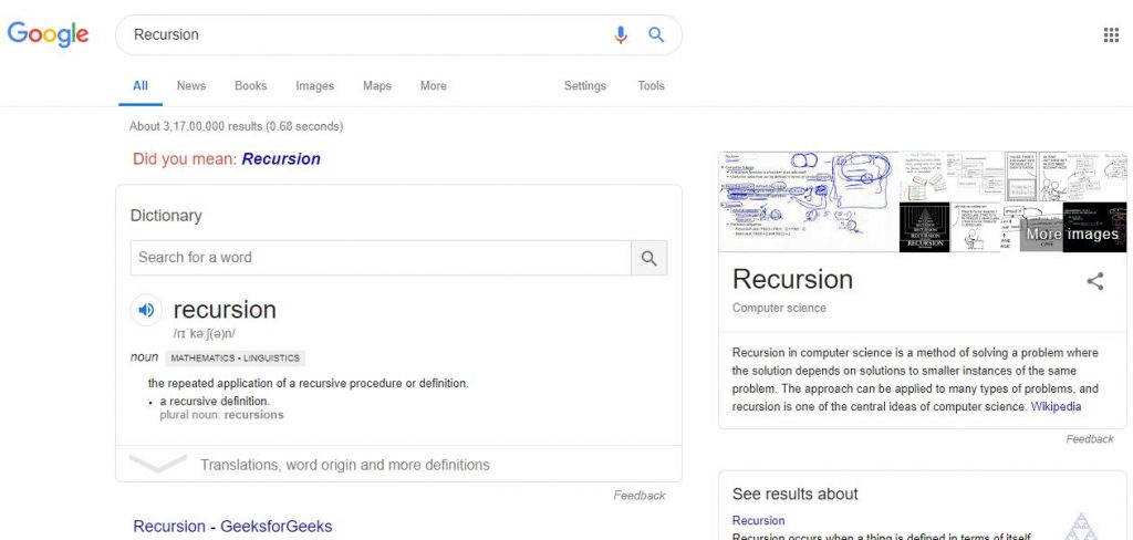 recursion