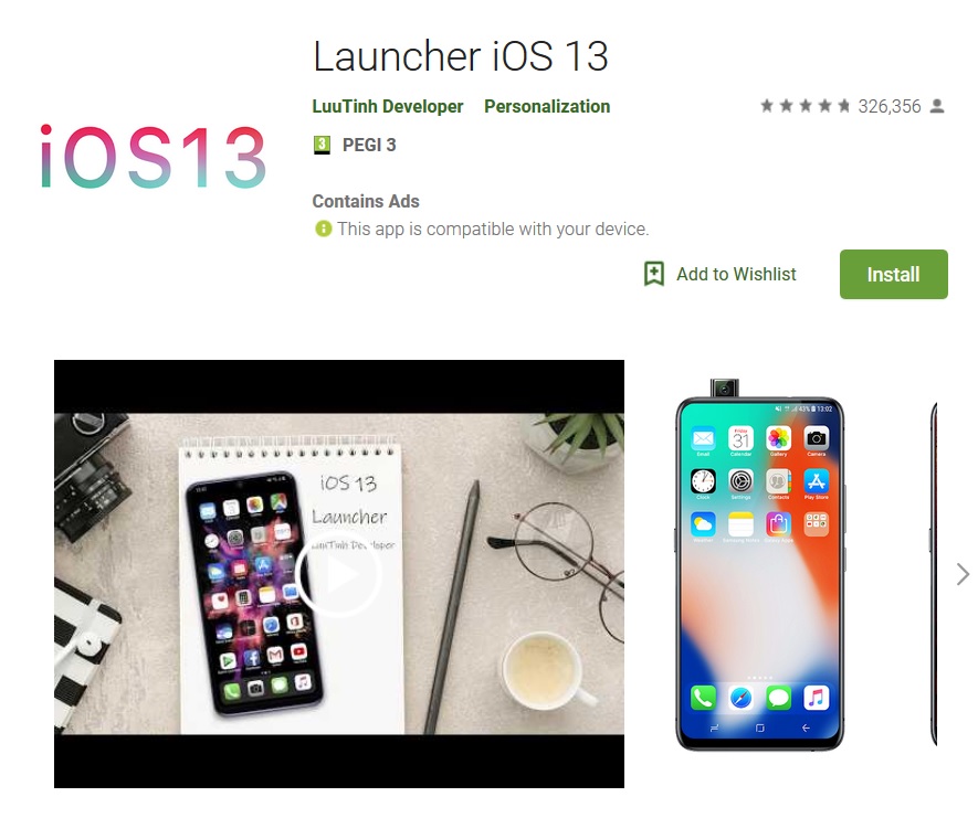 iphone launchers for android