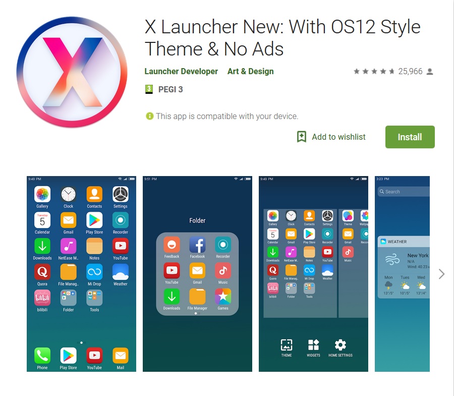 iphone launchers for android