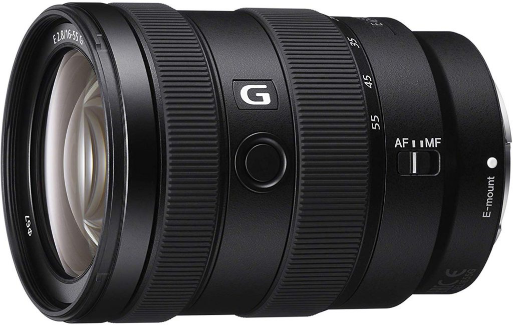 Sony E 16-55 mm f/2.8 G standard zoom lens