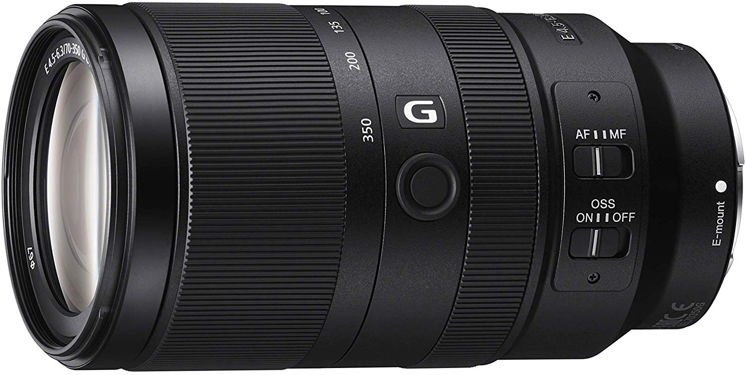 Sony E 70-350mm f/4.5-6.3 G OSS telephoto lens