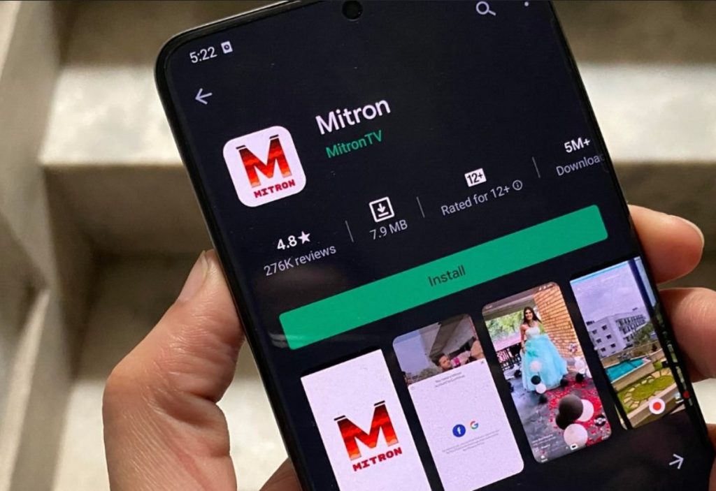 Mitron App is one of the Best India Based TikTok Alternatives