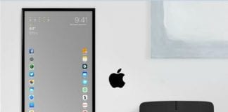 Apple touchscreen mirror