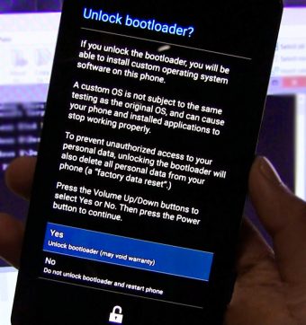 unlock your bootloader