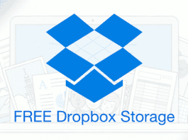 free dropbox storage