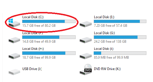 Default Drive