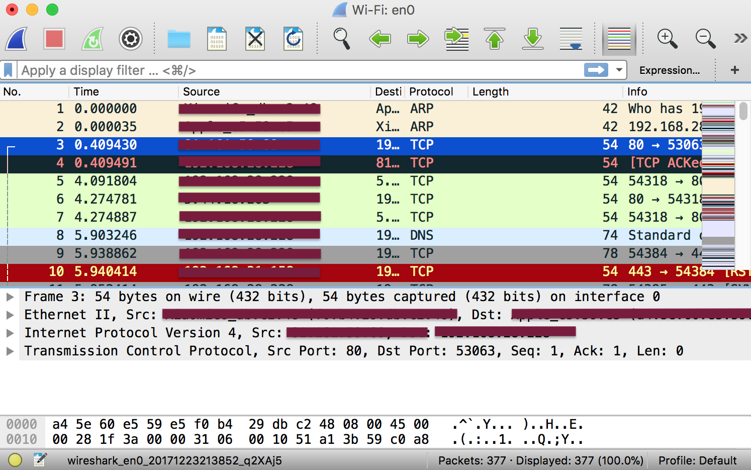 wireshark usb capture