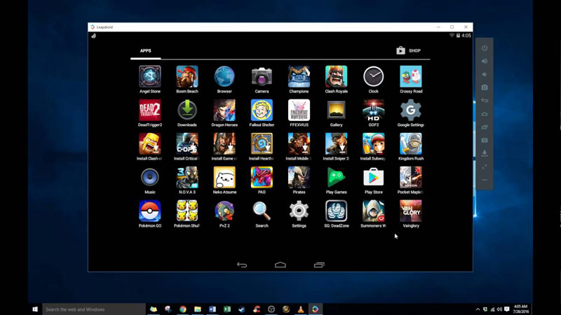 leapdroid best android emulator