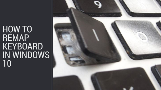 remap keyboard windows 10 without software