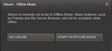 How to Play Games in Steam Offline Mode in Windows