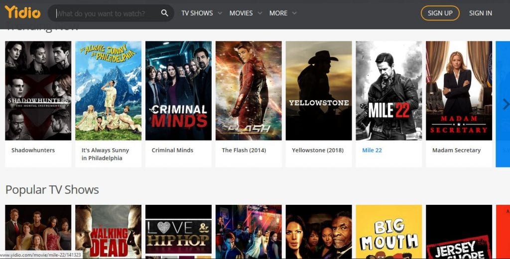 19 Best Sites for Free Movies Streaming Without Sign Up ...