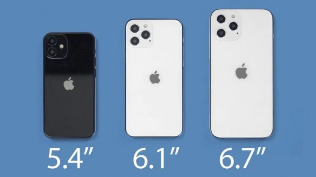 Apple iPhone 12 all models screen comparison