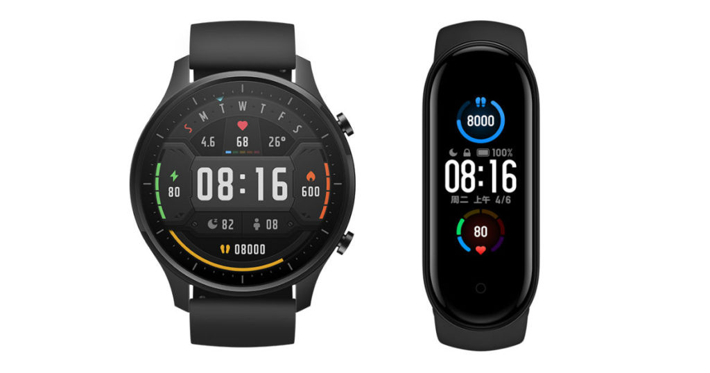 Mi Watch Revolve and Mi Smart band 5