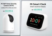 Xiaomi Launched New Mi 360 Home Security Camera 2K Pro, Mi Smart Clock