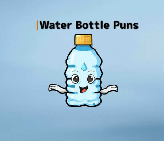 Water Bottle Puns
