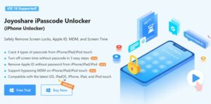 Joyoshare iPasscode Unlocker
